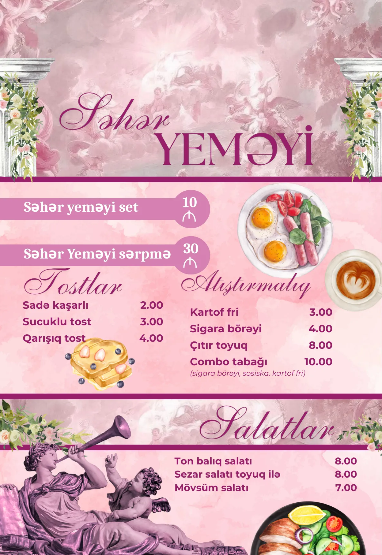 Menyu Səhifəsi